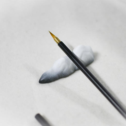 羽诗制造出品 贤人雅集套装镇尺毛笔砚台本册文房文创礼盒 商品图4