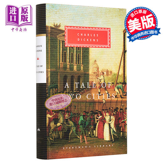 【中商原版】双城记 英文原版 Everyman S Library Classics A Tale of Two Cities 雾都孤儿作者 查尔斯 狄更斯  Charles Dickens 商品图0