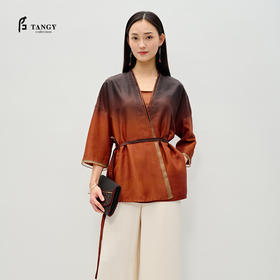 TANGY Collection/天意精品2023春季茛绸外套