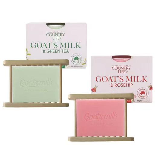 【中欧班列精选】澳洲羊奶皂  原装进口Country Life(乡间生活)手工羊奶皂100g 5块装 商品图4