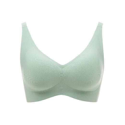 都市丽人Vbra内衣无尺码中厚3/4杯泳布文胸三排无钢圈LB36K6 商品图5