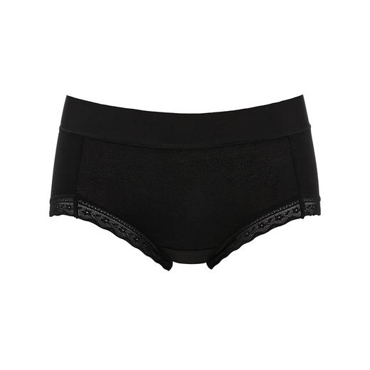 都市丽人健康系列天丝棉平角裤女士内裤新年本命年红品中腰平角裤LK35D4 商品图7