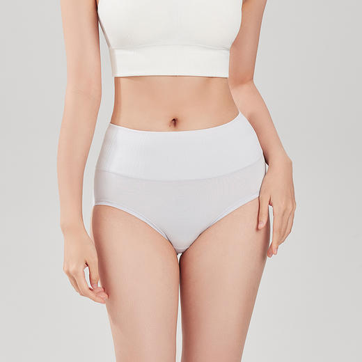 都市丽人健康系列RC棉三角裤女士内裤高腰三角裤LK31A4 商品图0