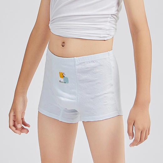 都市丽人基础系列棉质平角裤童装内裤JK3B01 商品图1