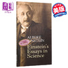 【中商原版】爱因斯坦的科学论文 英文原版 Einstein s Essays in Science Albert Einstein 商品缩略图0