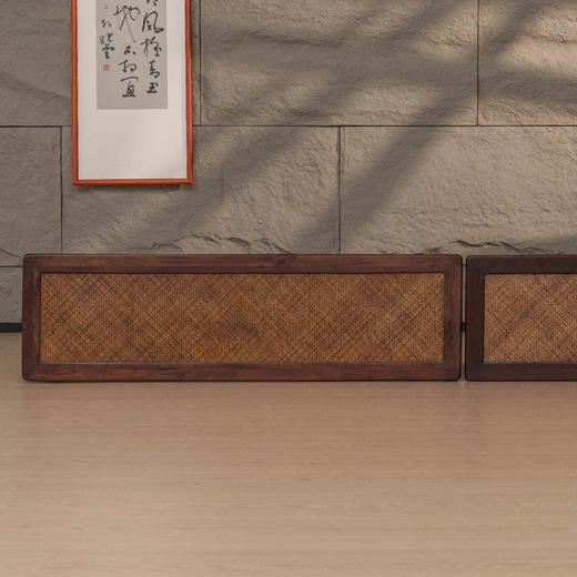 清 红木罗锅枨矮佬春凳（一对） 商品图2