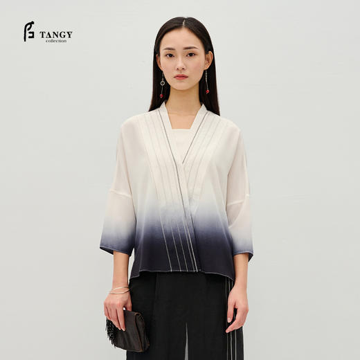 TANGY Collection/天意精品2023春季吊染上衣 商品图0