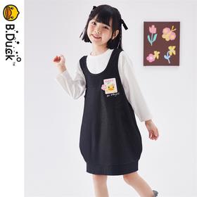 B.Duck小黄鸭童装春季连衣裙105-150 FF1480001