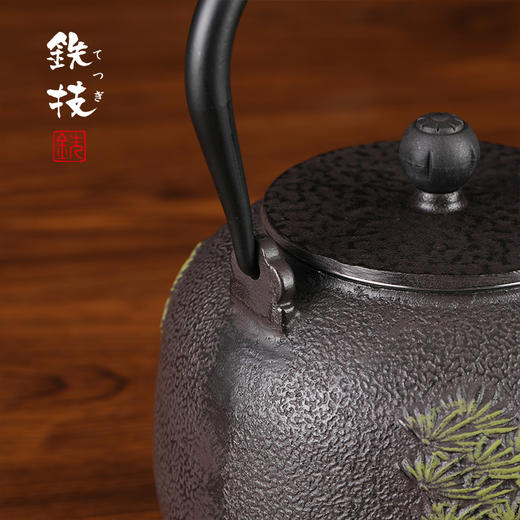新年送礼佳品 日本原装进口铁技手工铸铁壶礼盒装 [福利品] 商品图6