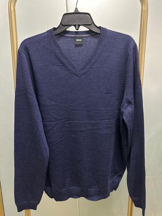 Hugo Boss 100%新剪羊毛V领羊毛衫 商品图12