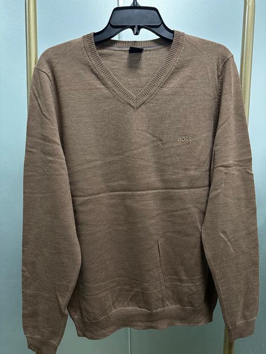 Hugo Boss 100%新剪羊毛V领羊毛衫 商品图13