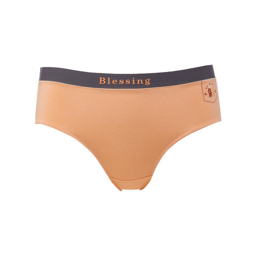 都市丽人基础系列棉质三角裤女士内裤中腰三角裤LK32B1 商品图3