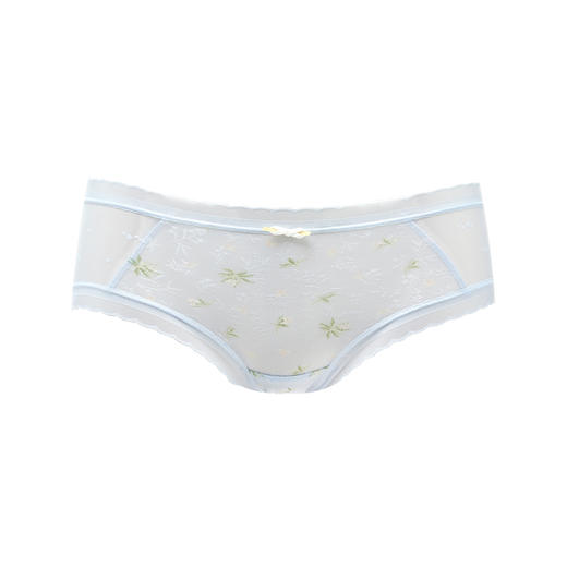 都市丽人时尚系列蕾丝平角裤女士内裤低腰平角裤LK35B4 商品图3