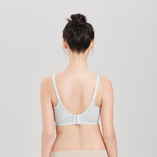 都市丽人完美包容内衣CD超薄3/4杯蕾丝文胸四排软钢圈LB33J1 商品图2