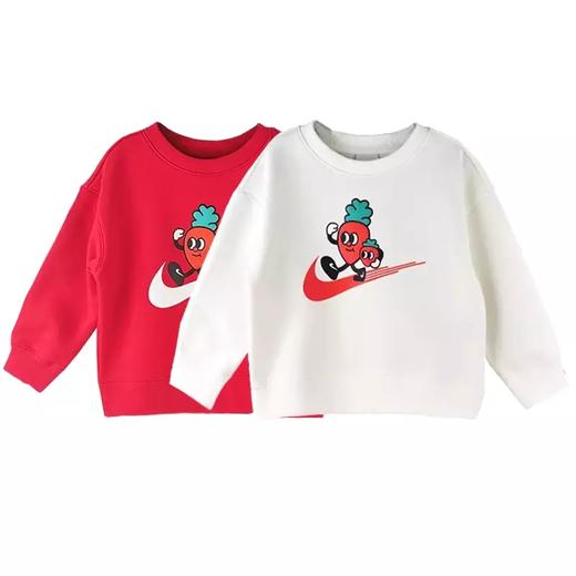 耐克-童衣类（春）G3小童套头无帽卫衣学院红 商品图9