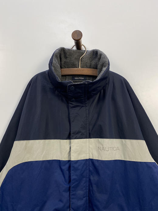 Y2K Vintage 双面穿 NAUTICA 抓绒 棉服 夹棉外套_CTJK(L-XL) 商品图3