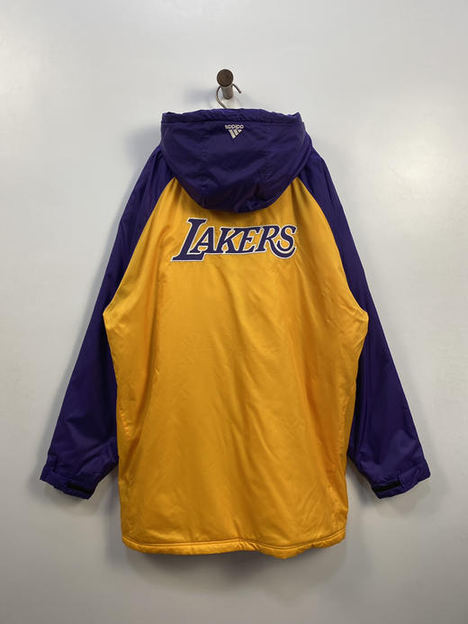 Y2K Vintage adidas 阿迪达斯 NBA 美国职业篮球联赛 棉服 夹棉外套_CTJK(XL) 商品图4