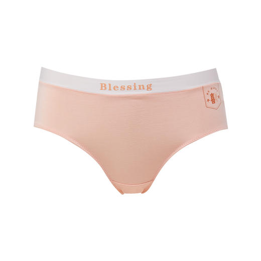 都市丽人基础系列棉质三角裤女士内裤中腰三角裤LK32B1 商品图4