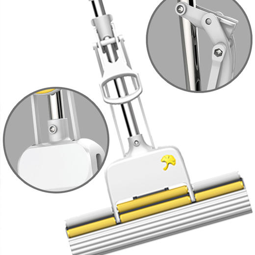 艾逸瑶选诺亚38#伸缩杆胶棉拖把（3秒换装）JQ-0091 商品图3