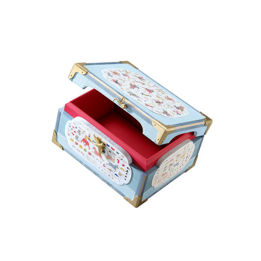 镶嵌“盛唐球赛”主题金钿匣 商品图2