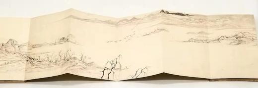 中国历代绘画大师长卷经典：《石涛 江山胜览图》，32开册页装长卷，四川人民美术出版社2018年版，定价88，售价30元。品相95成。 商品图7