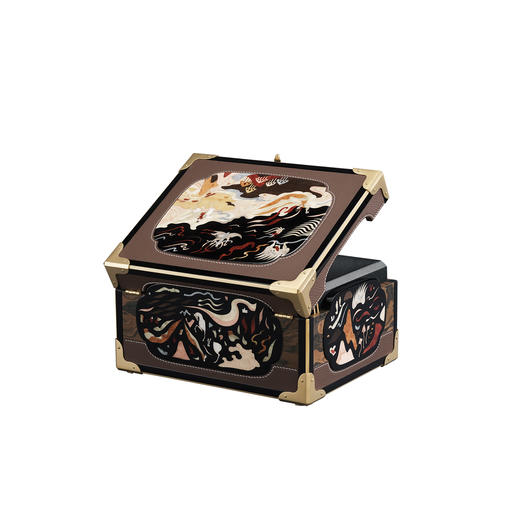 镶嵌“洛神渡水”主题金钿匣 商品图1