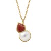 pearl moments 福禄珍珠红葫芦项链 商品缩略图0
