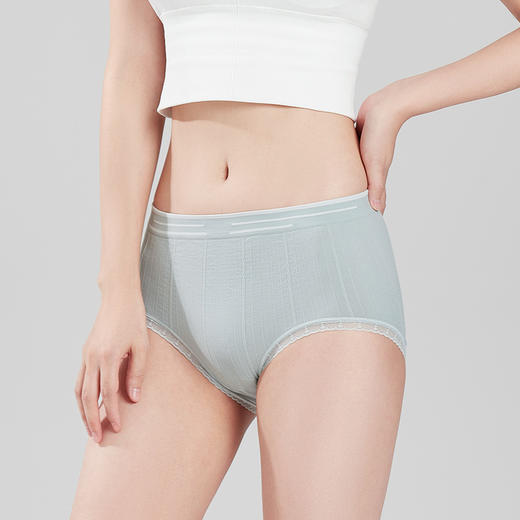 都市丽人基础系列无缝三角裤女士内裤中腰三角裤LK32B7 商品图1