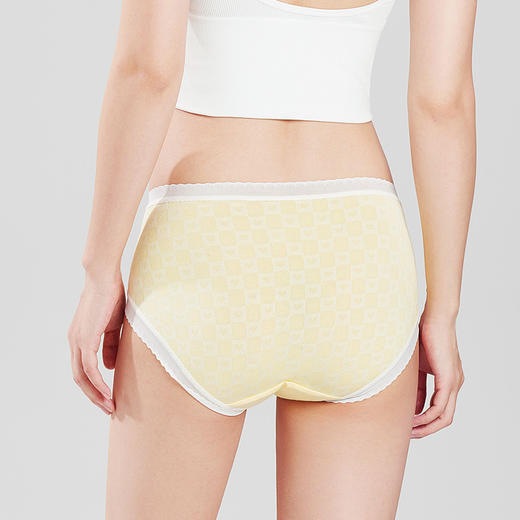 都市丽人基础系列RC棉三角裤女士内裤中腰三角裤LK32B5 商品图2