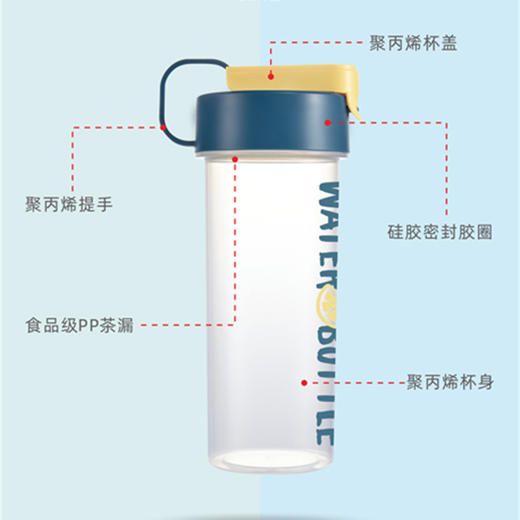 A-TIMES戈尔菲便捷水杯540ML-CJ-21043 商品图1