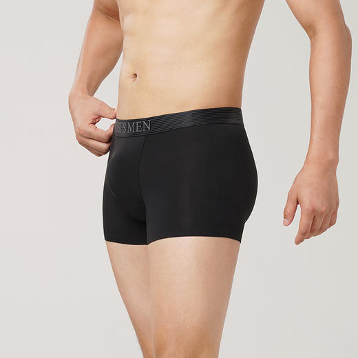 都市丽人铂金舒适60S莫代尔平角裤男士内裤新年本命年红品FK3HA9 商品图1