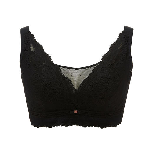 都市丽人完美包容内衣CD超薄抹胸蕾丝文胸四排无钢圈YB33J3 商品图6