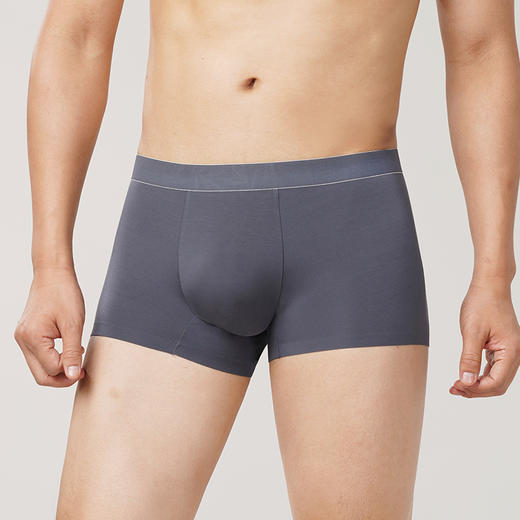 都市丽人铂金舒适80S莫代尔平角裤男士内裤FK34A3 商品图0