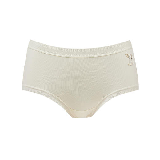 都市丽人基础系列高弹棉平角裤女士内裤新年本命年红品中腰平角裤LK35D1 商品图7