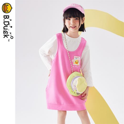 B.Duck小黄鸭童装春季连衣裙105-150 FF1480001 商品图4
