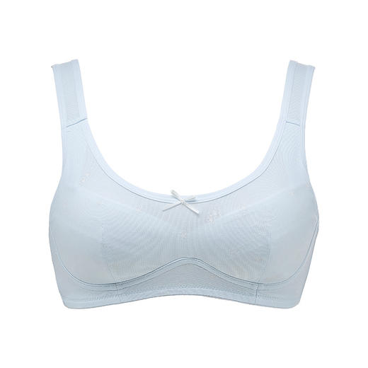 都市丽人少女三步优选内衣超薄3/4杯棉质文胸无排扣无钢圈BB36C4 商品图4