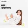 likeuu儿童家居服男女童春秋款云朵小熊满印圆领睡衣套 商品缩略图2