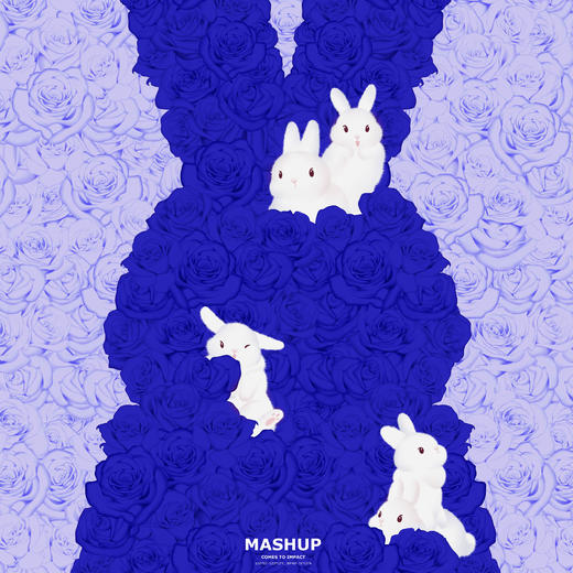 Darren Zhou版画《I love you too》蓝色妖姬-999版 商品图1