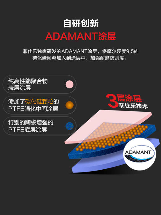 德国菲仕乐进口小金刚不粘锅平底锅家用煎锅烙饼煎蛋耐磨锅电磁炉 商品图2