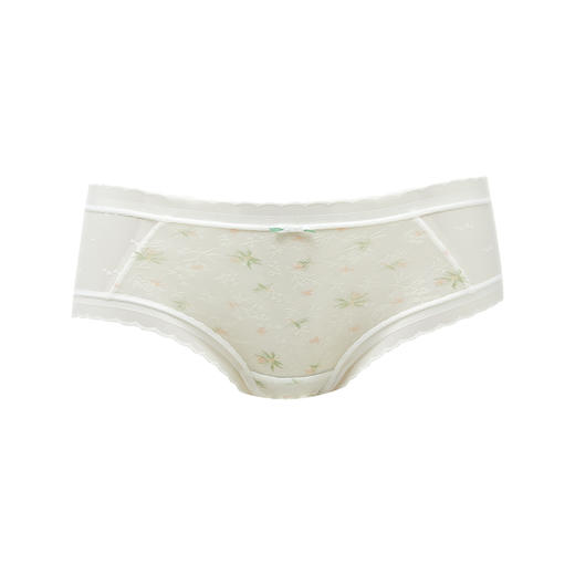 都市丽人时尚系列蕾丝平角裤女士内裤低腰平角裤LK35B4 商品图4