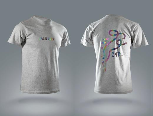 严素休闲短袖TEE,变快/更快,通款,舒适,全棉,日常, 短袖T恤 严素态度 商品图2