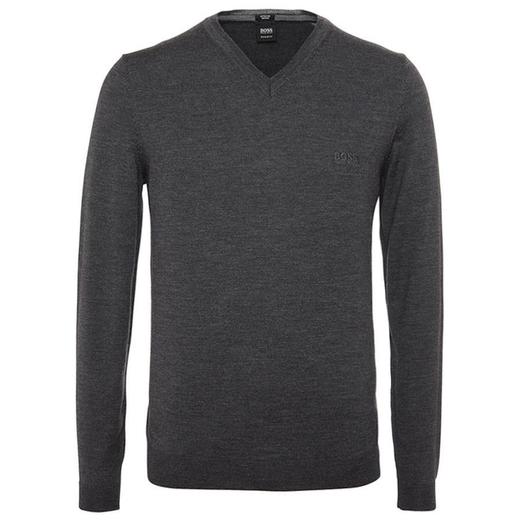 Hugo Boss 100%新剪羊毛V领羊毛衫 商品图0