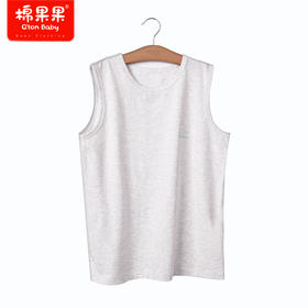 棉果果商场同款春季新品男童女童弹力简约时尚背心M201170423357