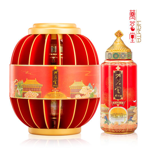 万茗堂53度贺岁珍藏版酱香型白酒1000ml*2（2樽装） 商品图0