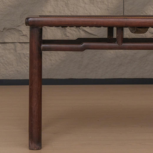 清 红木罗锅枨矮佬春凳（一对） 商品图1