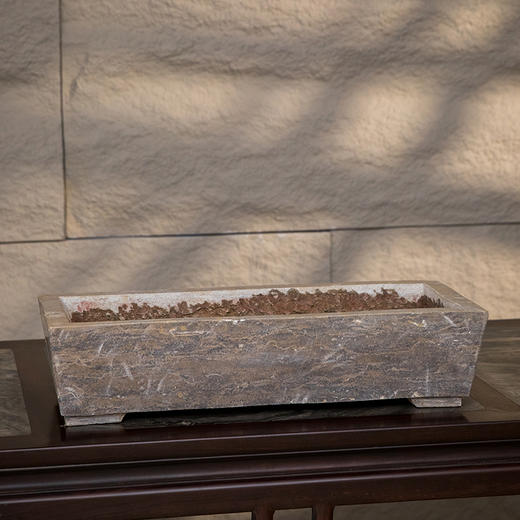 清 石盆 商品图0