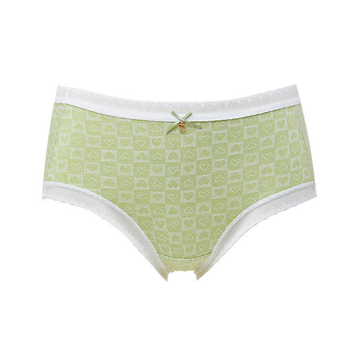 都市丽人基础系列RC棉三角裤女士内裤中腰三角裤LK32B5 商品图6