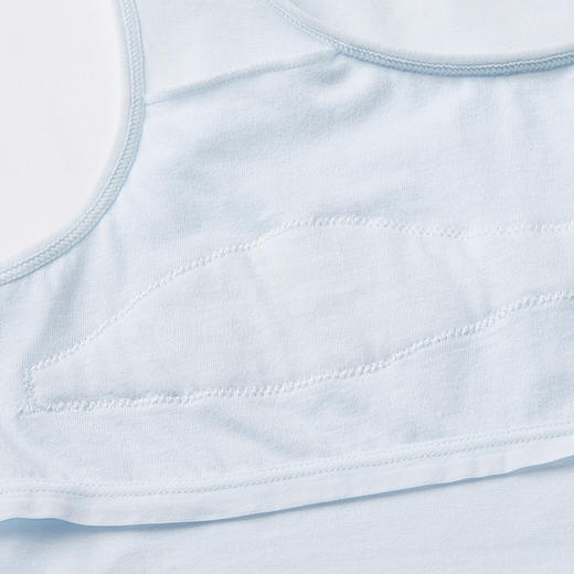 都市丽人少女三步优选内衣无尺码超薄背心式棉质文胸无排扣无钢圈BB36C3 商品图10