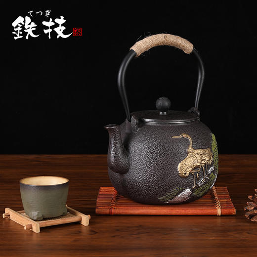 新年送礼佳品 日本原装进口铁技手工铸铁壶礼盒装 [福利品] 商品图7