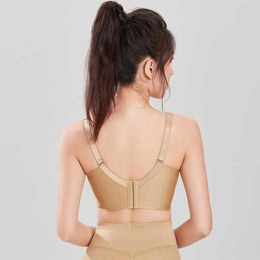 都市丽人美体纤塑调整型内衣A:加加厚B:中厚3/4杯蕾丝塑身文胸四排树脂胶圈LJ34A9 商品图2